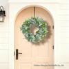 Spring Eucalyptus Daisy Wreath for Door & Window Hanging Home Décor