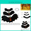 Eye-catching Halloween Felt Bat Wall Hangings For Bewitching Party Atmosphere And Decor