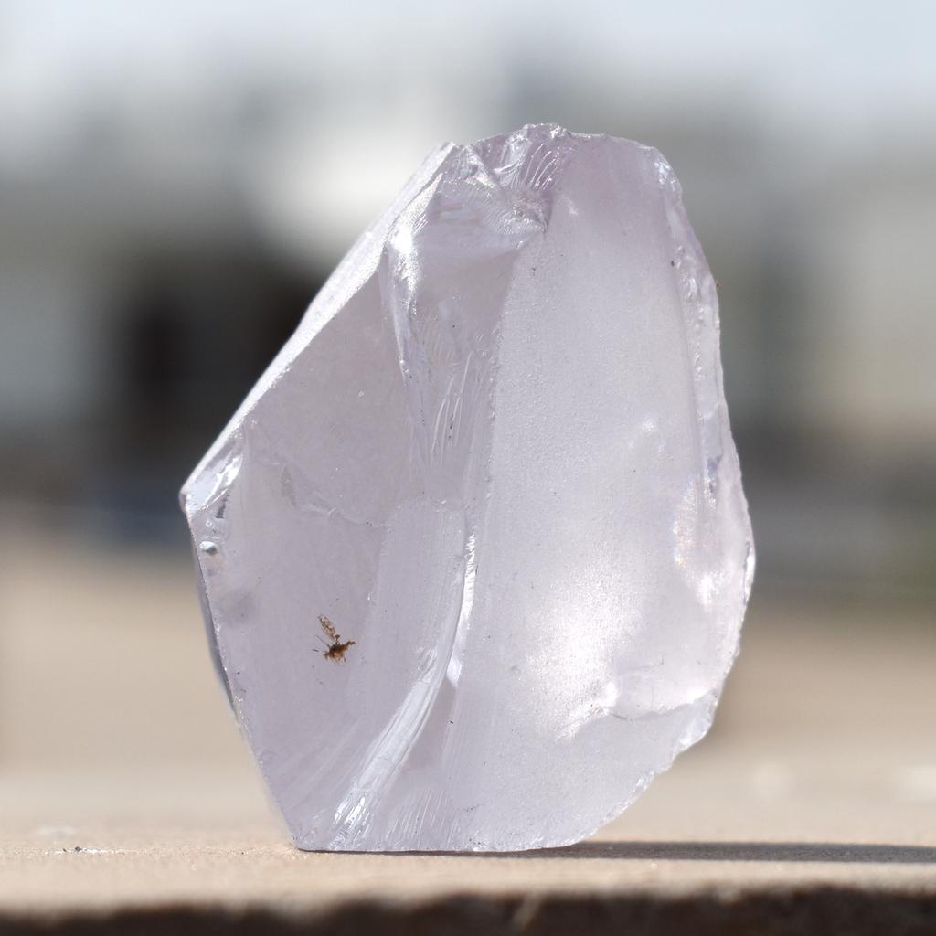 321.0 Ct Natural White Sapphire Earth Mined Uncut Rough CERTIFIED Loose Gemstone vA-307