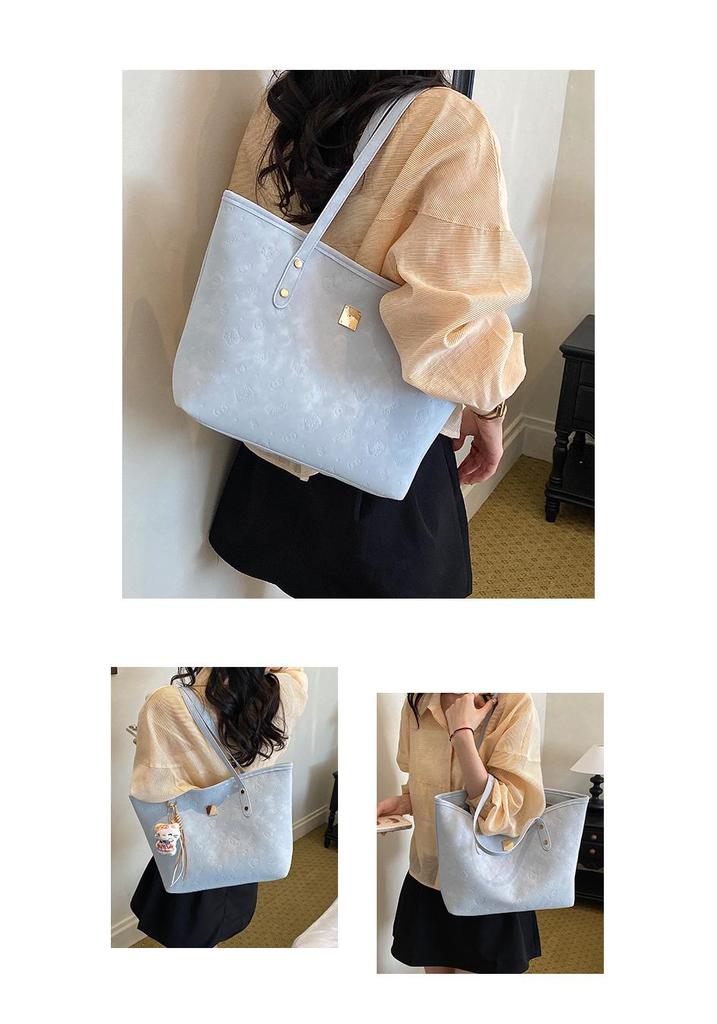 2026 Women's Fashionable High-Capacity Tote Bag - Versatile Shoulder & Crossbody Design for Simple Commutes