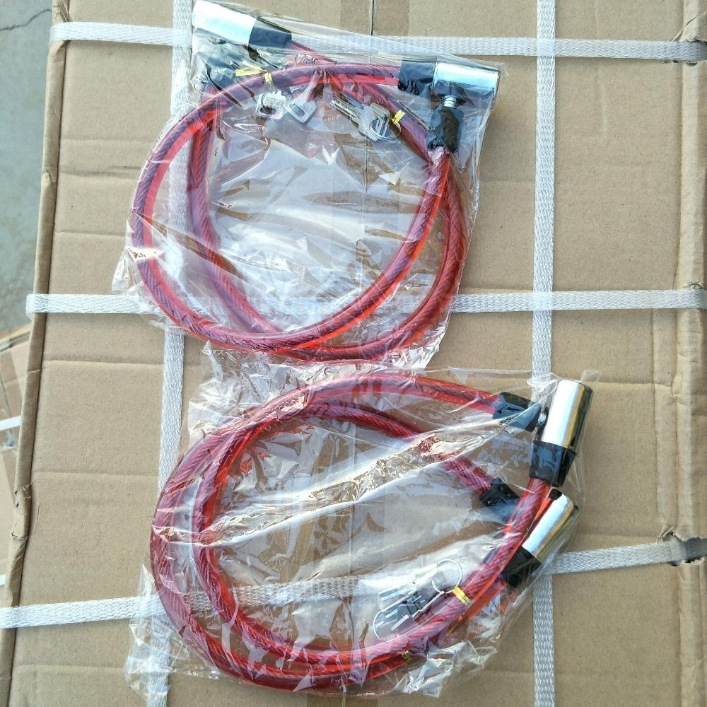 1 Pcs Bicycle Lock, Circular Wire Lock, Mountain Bike, Motorcycle Key, Anti-theft Lock, Ring Lock