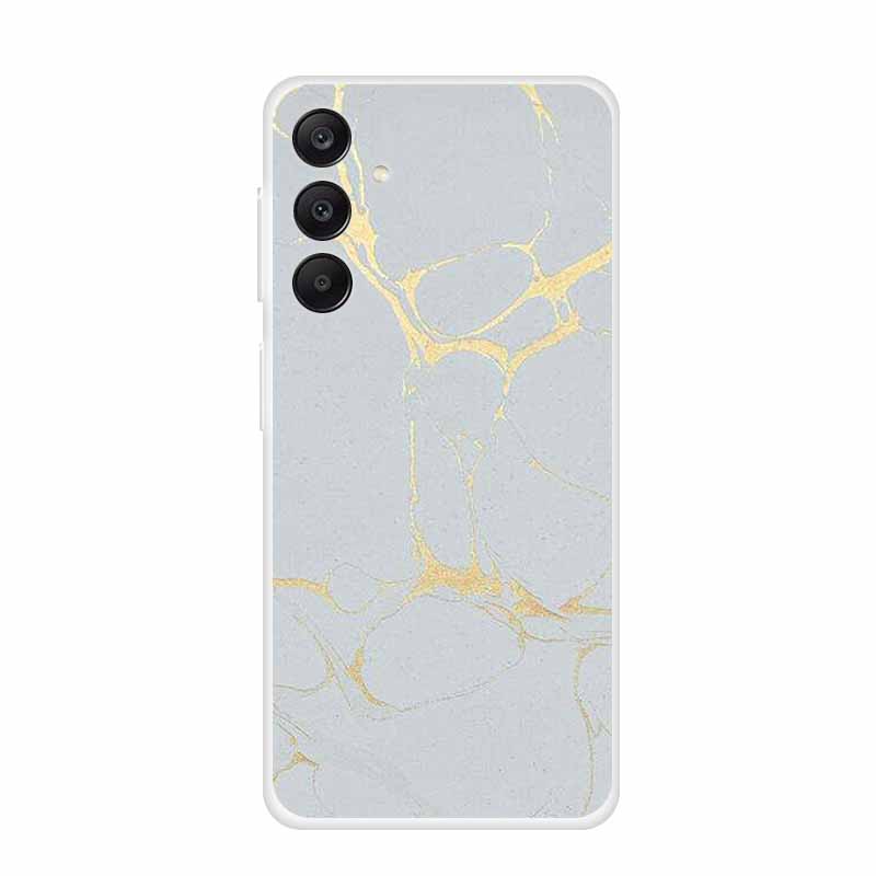 Marble Patterns Phone Case for Samsung A25 Soft Transparent TPU Clear Cover for Samsung Galaxy A 25 Protective Silicone Shell