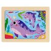 Early Education Wooden 20-Piece Puzzle Board for Infants and Young Children (Ages 0-6)