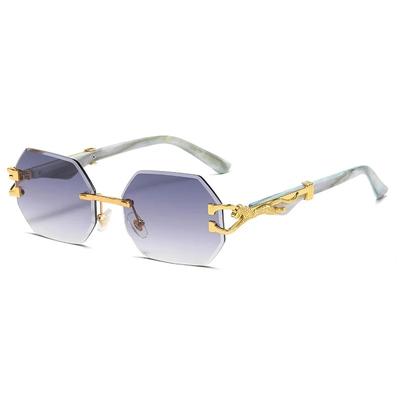 Rimless Sunglasses Square Women Retro Sun Glasses Brand Designer Eyewear UV400 Shades Oculos Female Gafas