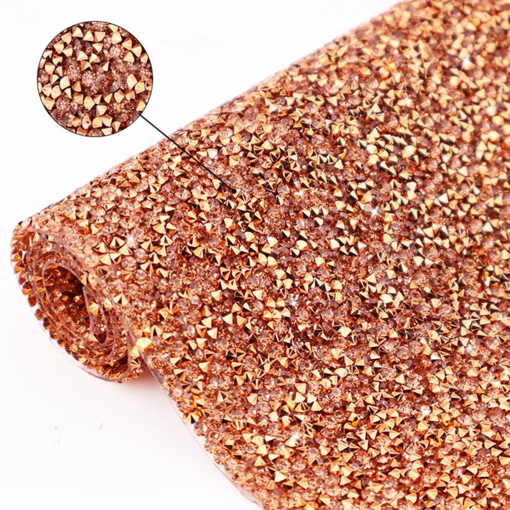 Self Adhesive Resin Rhinestone Colorful DIY Decorative Rhinestone Sticker Sparkling Shiny Crystal Sticker Bag Ornament