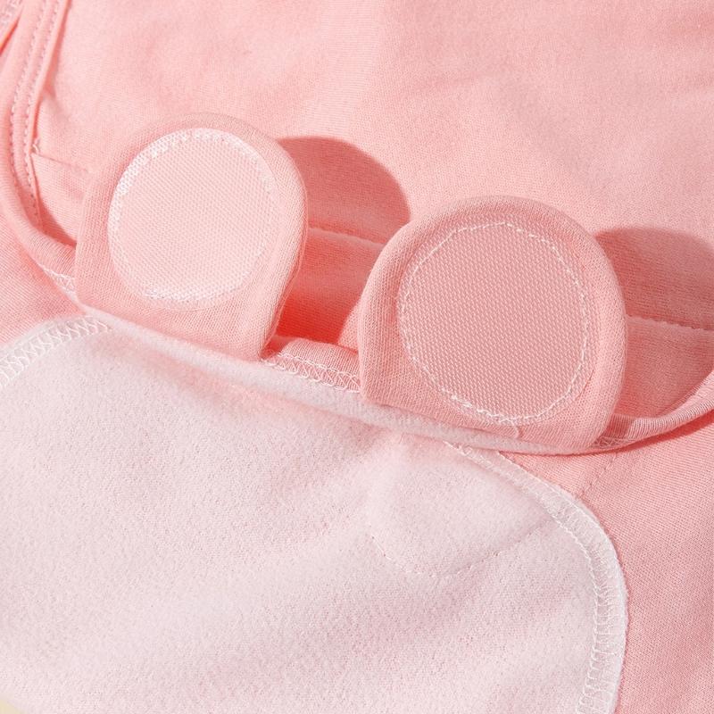 Anti-kick Cotton Baby Blanket Set with Matching Hat Soft Breathable Sleepsack 0-3 Months Newborns Wrap Towel & Bonnet