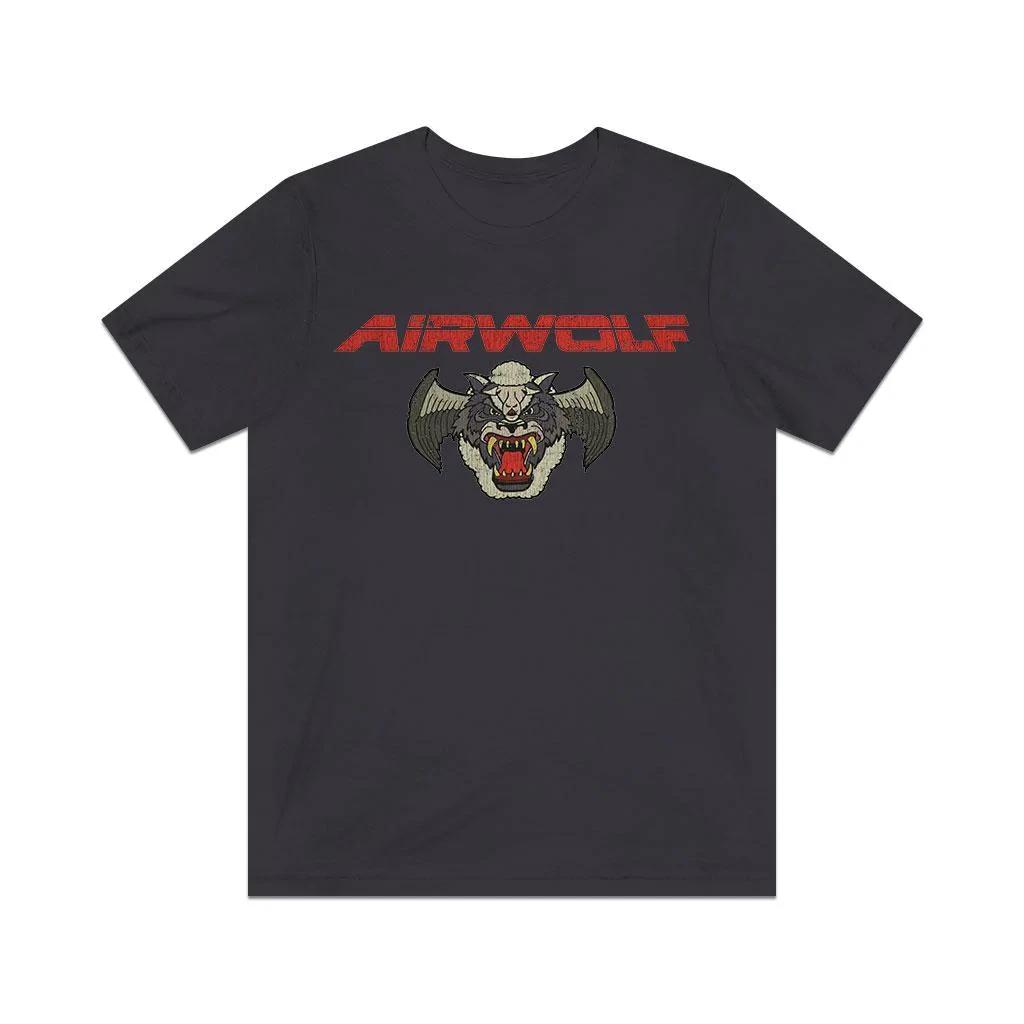 Airwolf Team Insignia 1984 Vintage Men s T shirt 3XL