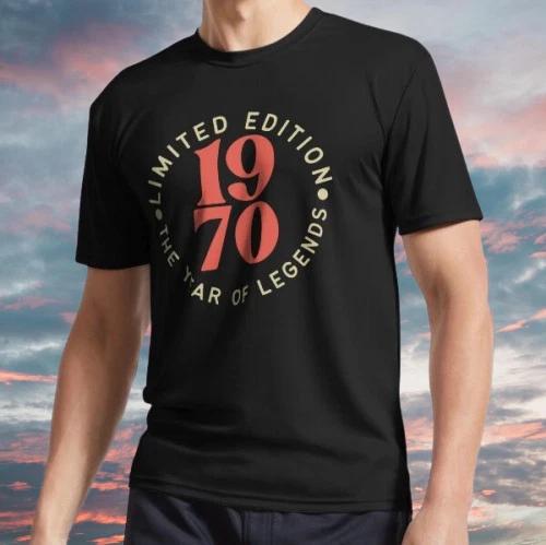 New Shirt 1970 limited edition legend vintage Active T-Shirt Funny Size S - 5XL 2XL