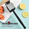 Meat Tenderizer Tool 2-in-1 Cooking Pounder Gadget Household Meat Tenderizer For Home Kitchen Restaurant Barbeque Steak Chicken