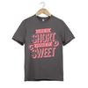 Life Is Short Make It Sweet Pink Typography T-Shirt – Positive Quote Unisex Tee