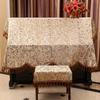 Luxury Fabric Hot Stamped Piano Dust Cover