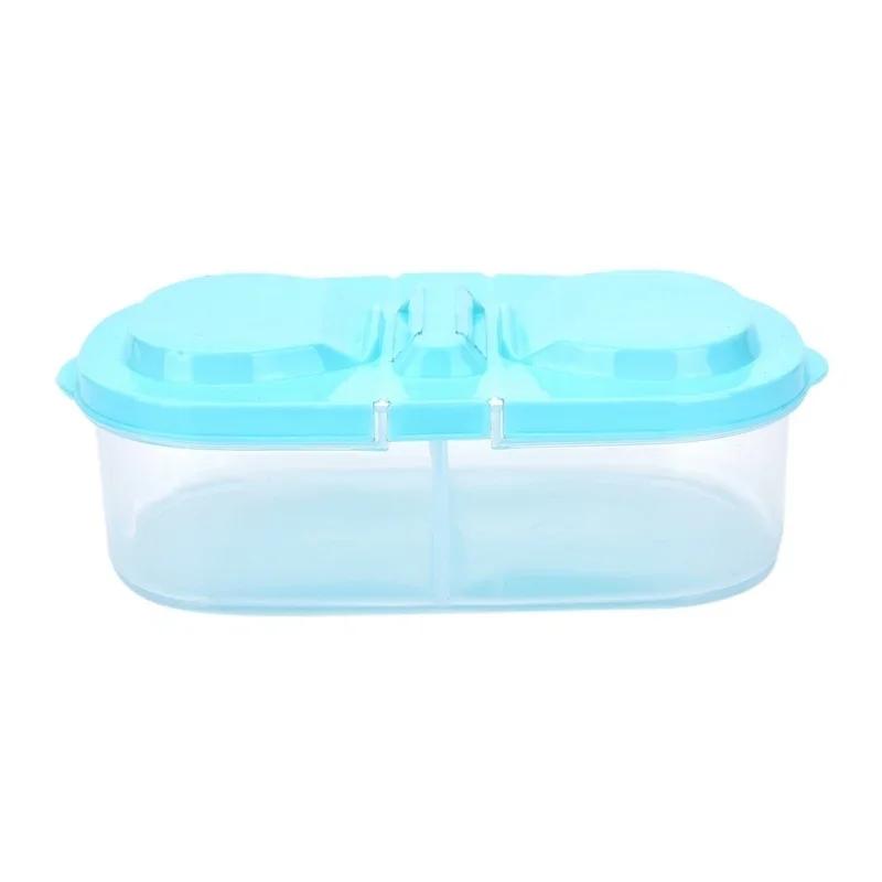 High Quality Healthy Food Container Portable Sealed Lunch Box Capacity Camping Picnic Food Fruit Storage Box for Kids Dinnerware