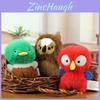 Cute Animal Plush Toy Hanging Decor With Pp Cotton Filling For Home Use