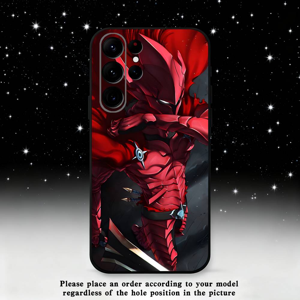 

Anime Igris The Leveling Phone Case For Samsung S25,S24 Ultra,S20,S30 plus,S22 plus,S23,S30 Ultra 5G Silicone Black Shell Samsung S25