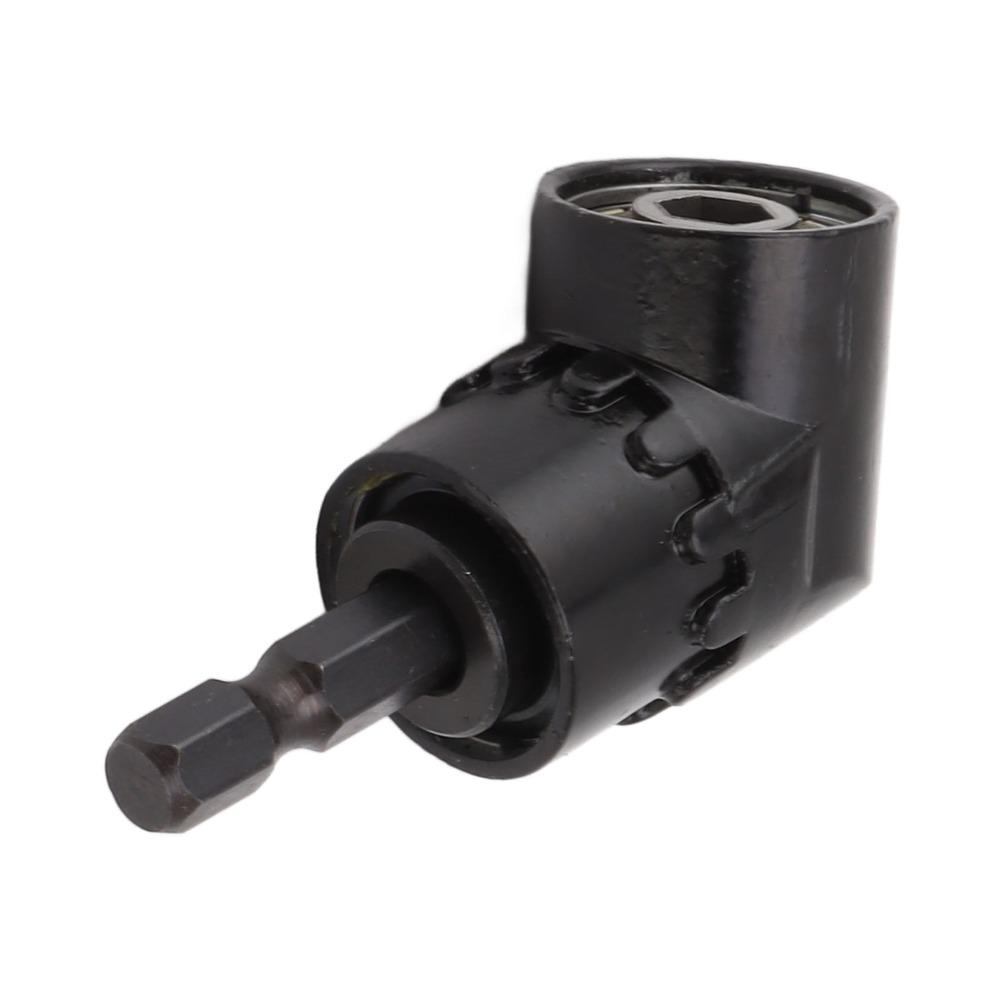 Multifunction Right Angle Drill Adapter Black Power Screwdriver Adapter  Home Improvement