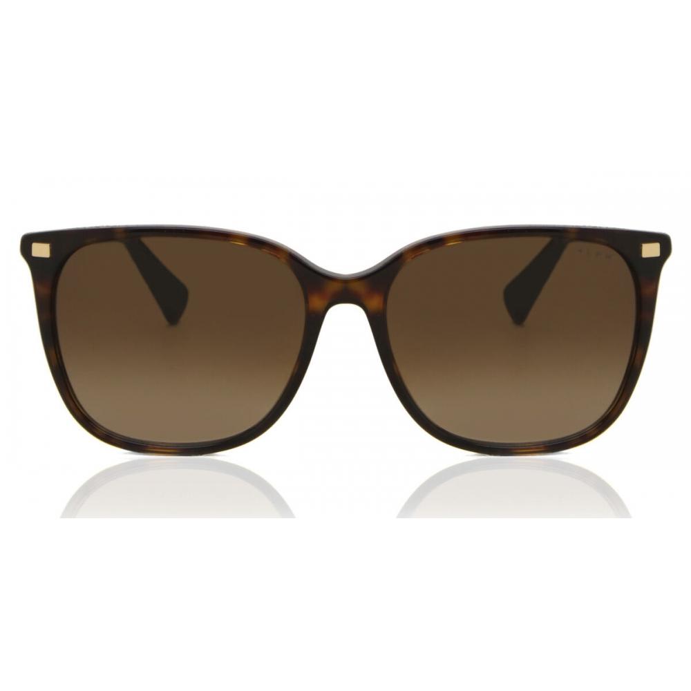 

Ralph By Ralph Lauren Ra5293 Vvcv 50033b Women Sunglasses Dark Tortoise/56