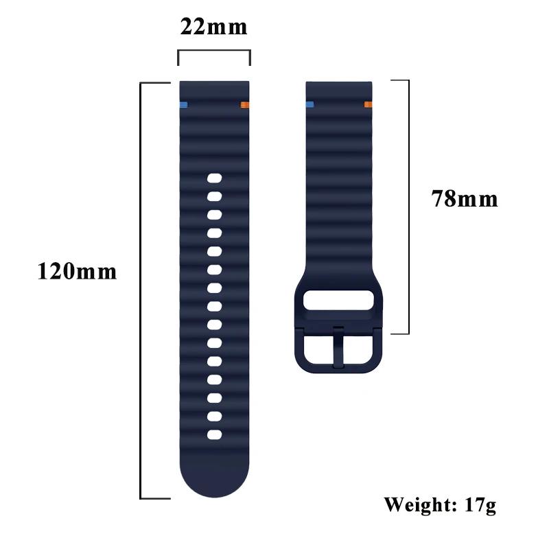 CMF Watch Pro 2 Kayışı için Spor Silikon Saat Kayışı 22mm Bileklik CMF By Nothing Watch Pro 2 Bileklik Değişimi için Correa