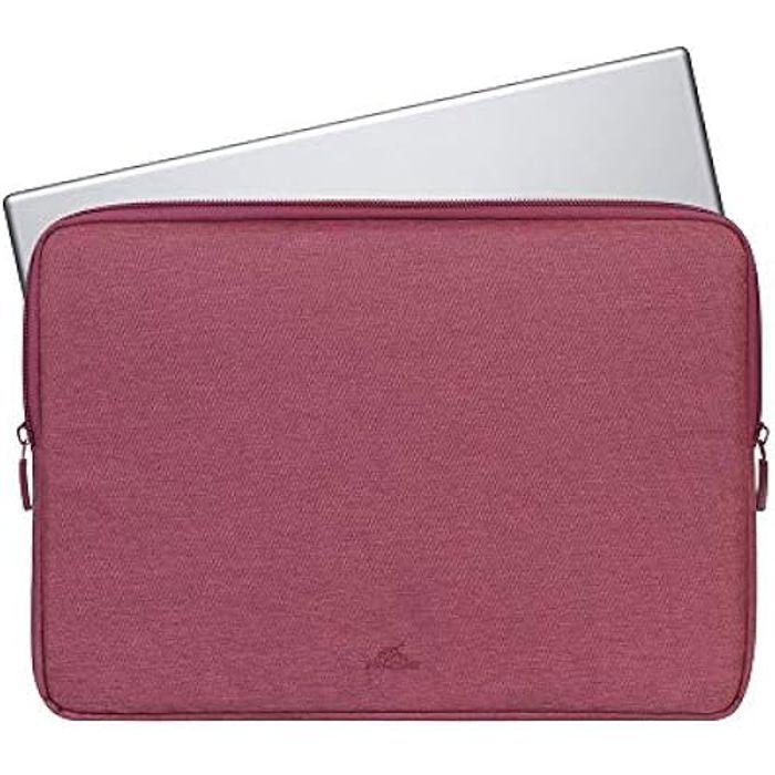 Sacoche d'ordinateurs Portables - RivaCase - Suzuka - 35,6 cm (14") - Rouge - Résistant à l'eau
