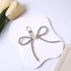 Mode Perlen Schleife Anhänger Schlüsselanhänger Süß Cool Anhänger Ornament Schlüsselring Rucksack Dekoration Schmuck für Frauen Mädchen