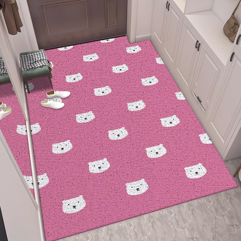 Cuttable Non-Slip Cartoon Door Mat - Wear-Resistant Entrance Foot Pad