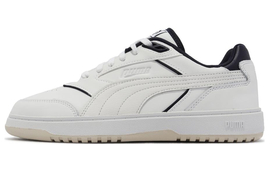 Puma Doublecourt  White New Navy  35.5
