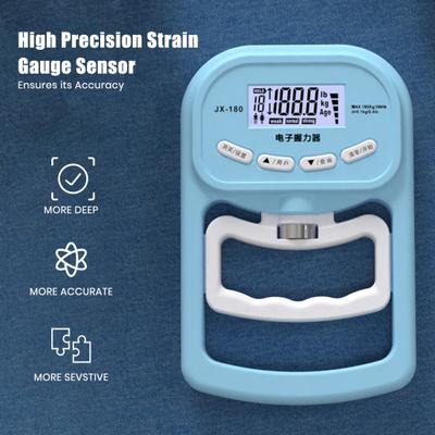 El Dinamometresi Kavrama Gücü Antrenörü 396 Lbs Elektronik El Egzersiz Cihazı Test Cihazı Kavrama Güçlendirici