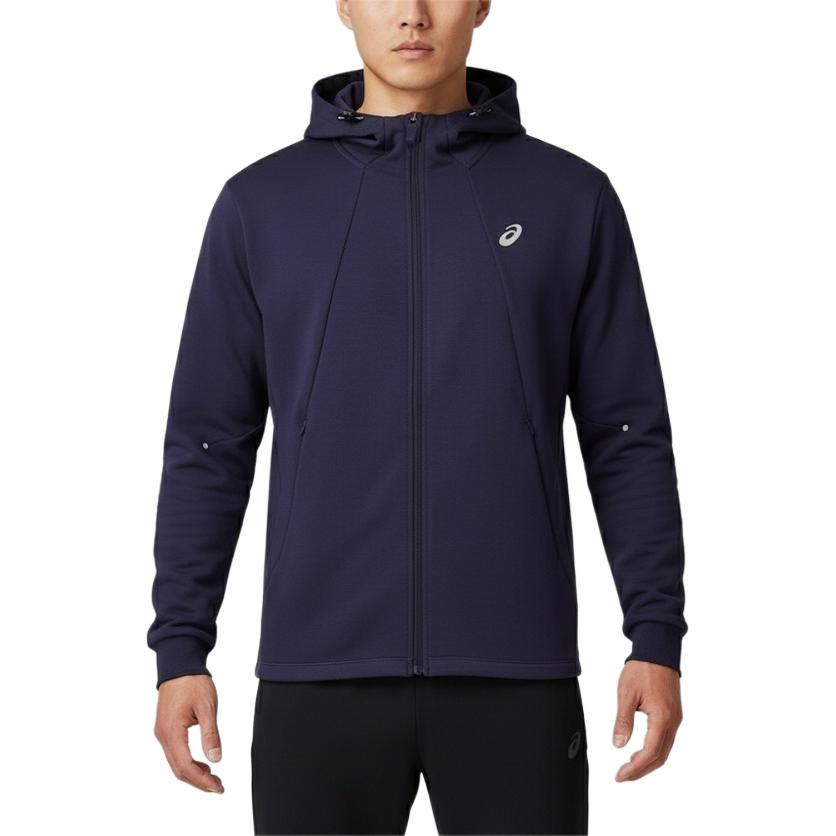 Asics Spor Fermuarlı Kapüşonlu Uzun Kollu Ceket Erkek ceketleri 2031F367-500