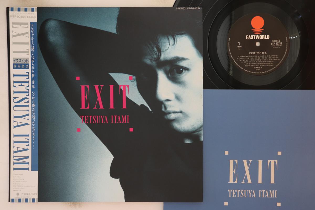 

LP Record TETSUYA ITAMI Exit WTP90354 Eastworld 1985 Japan Obi Japanese PopRock Used