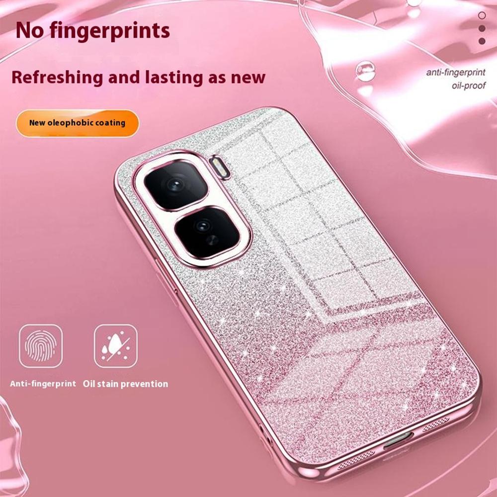 For vivo iQOO Neo10 5G/Neo10 Pro 5G Case Electroplating Gradient Glitter TPU Phone Cover