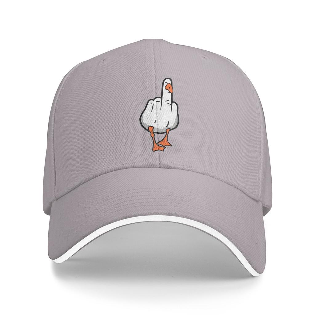 Finger Duck Sun Baseball Cap Spring UnisexTeens Duck You Print Trucker Hat Dropshipping Casual Outdoor Gym Baseball Caps