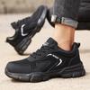 Labor Insurance Shoes Men's Smash-proof and Puncture-proof Steel Bag Head, Light and Breathable, Non-smelly Feet, Wear-resistant Shoes