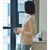 Fanzhen Women's 100% Wool Knit Cardigan