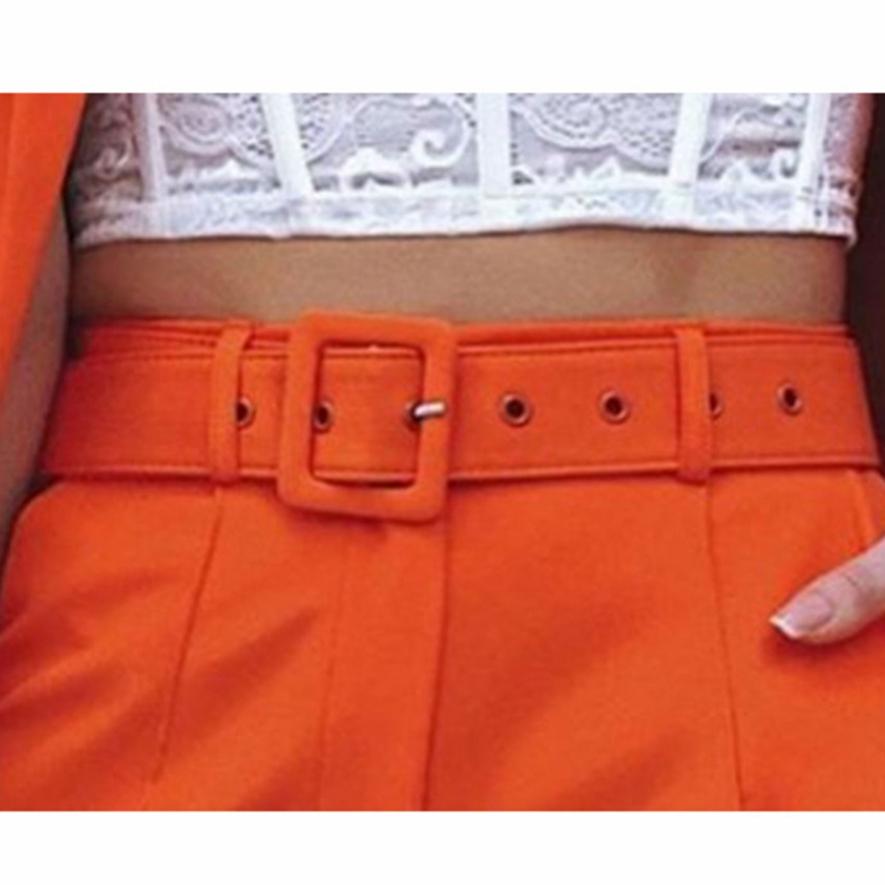 

Женский пояс Мода Панк Все-матч Штифт Ремень Регулируемый Простой ремень