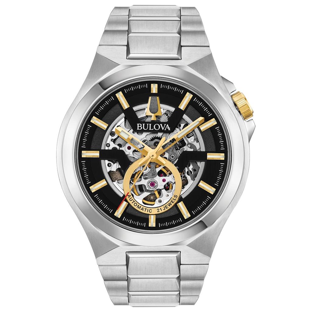 Bulova Futuro 98A224 Two Tone Yellow One Size -