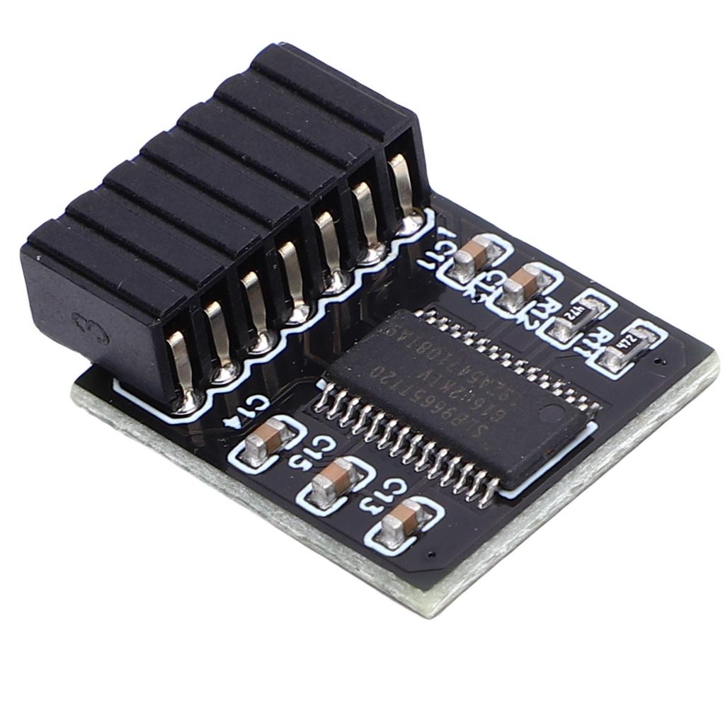 TPM 2.0 Module, Support SPI LPC  , 14Pin SPI Encryption Security Module, Compatible with  590, H570,  70 and More