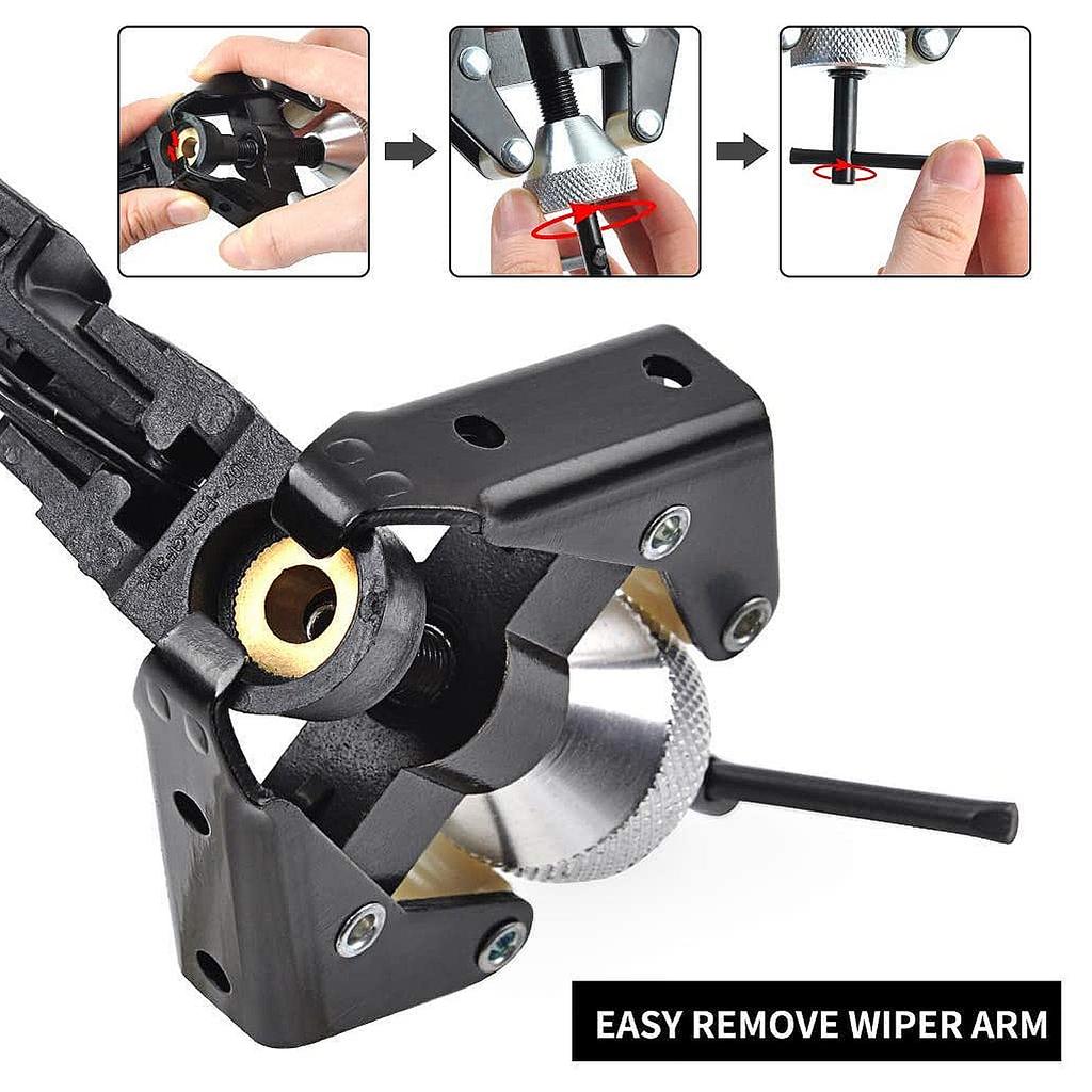 Roller Extractor Remover Puller Windshield Wiper Arm Car Repair Tools Car Battery Terminal Alternator Bearing Profession