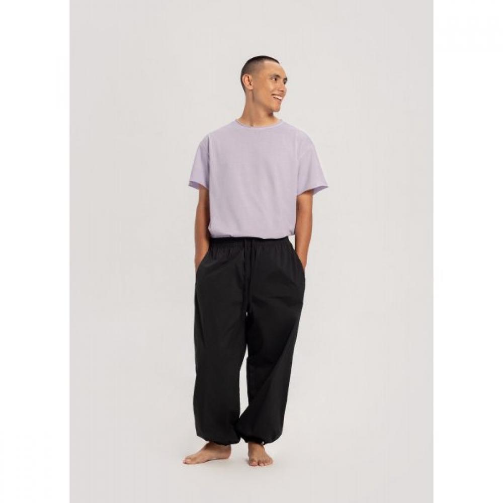 Budhi Mudra Diagonal Jogger Pants  Black  B61003apl44 B01 