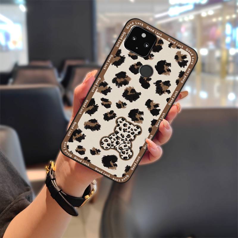 Anti-dust Full Wrap Phone Case For Google Pixel 4A 5G Protective Soft Case Fashion Design Cover Back Cover Cartoon TPU