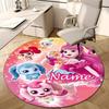 Personalized Magic Sweethear Round Chair Office Rug - Perfect for Mat, Office Chair & More - Ideal Gift for Birthdays and Holidays