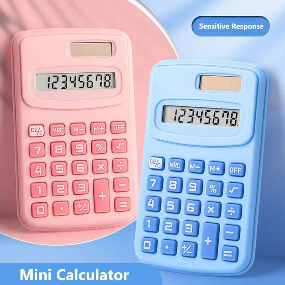 Large LCD Display Mini Pocket Calculator 8-Digit Standard Function Calculator  Back To School