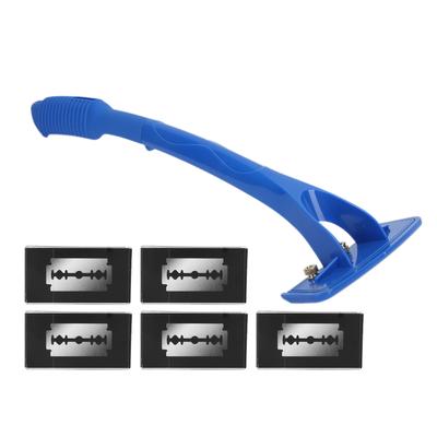 Afeitadora Plegable para Pelo de la Espalda para Hombres, Maquinilla de Afeitar Corporal de Seguridad, Herramienta de Depilación del Pelo de la Espalda de Plástico