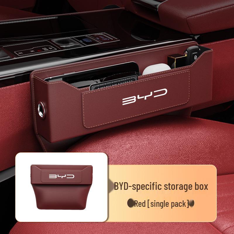 BYD Car Seat Gap Storage Box for Song PLUS, Qin, Han, Tang, Yuan, Dolphin, Seal, Frigate 07