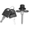 16/19mm Furniture Desk Draw Pedestal Lock Office Home Filing Cabinet Lock 2 Keys Fixed Locks Furniture Hardware Door Hasps