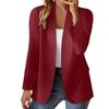 Women's  Fashion  Long Sleeve Open Front  Business Casual Cardigan, Fashion Jacket,