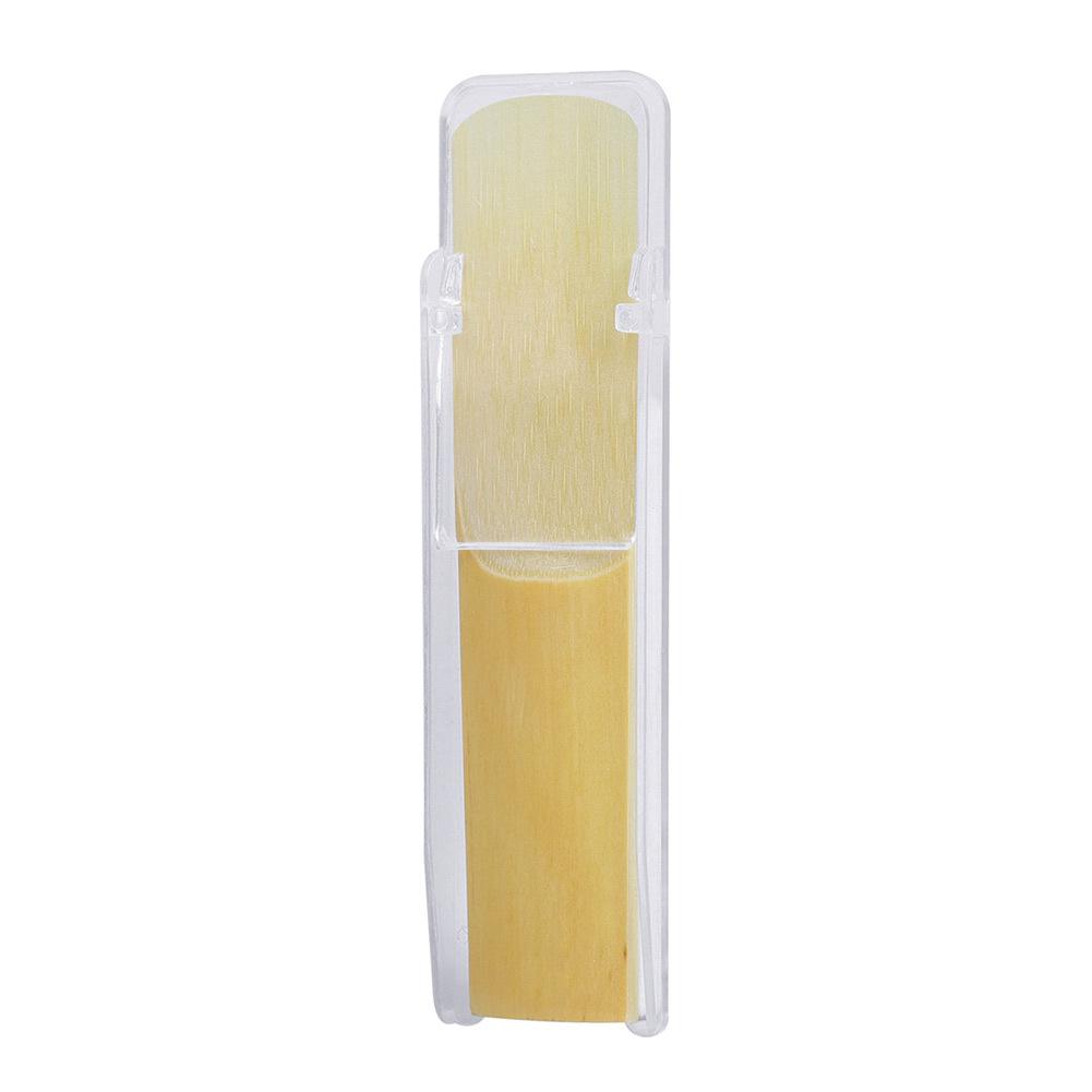 Pack of 10: Saxophone Reeds In E-flat 2.5 Clarinet Reeds Individual Reed Holder