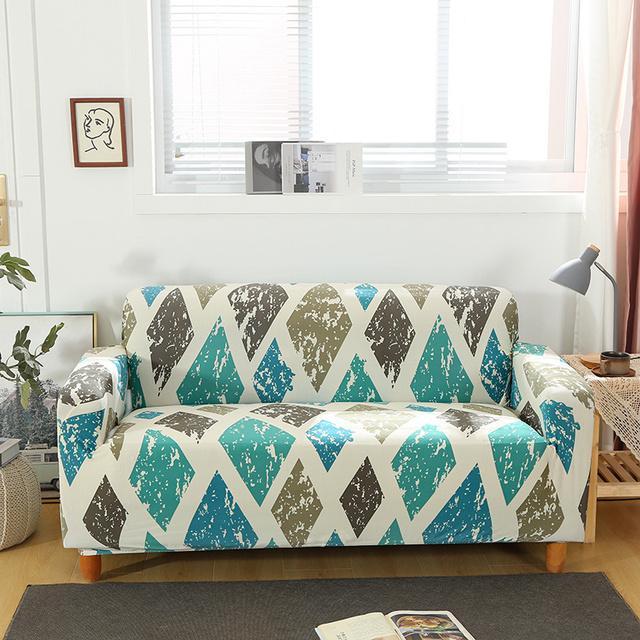 Modern Elastic Sofa Slipcovers Sofa Cover For Living Room Sectional Corner L -Shape Chair Protector Couch Cover 1 /2 /3 /4 Seater