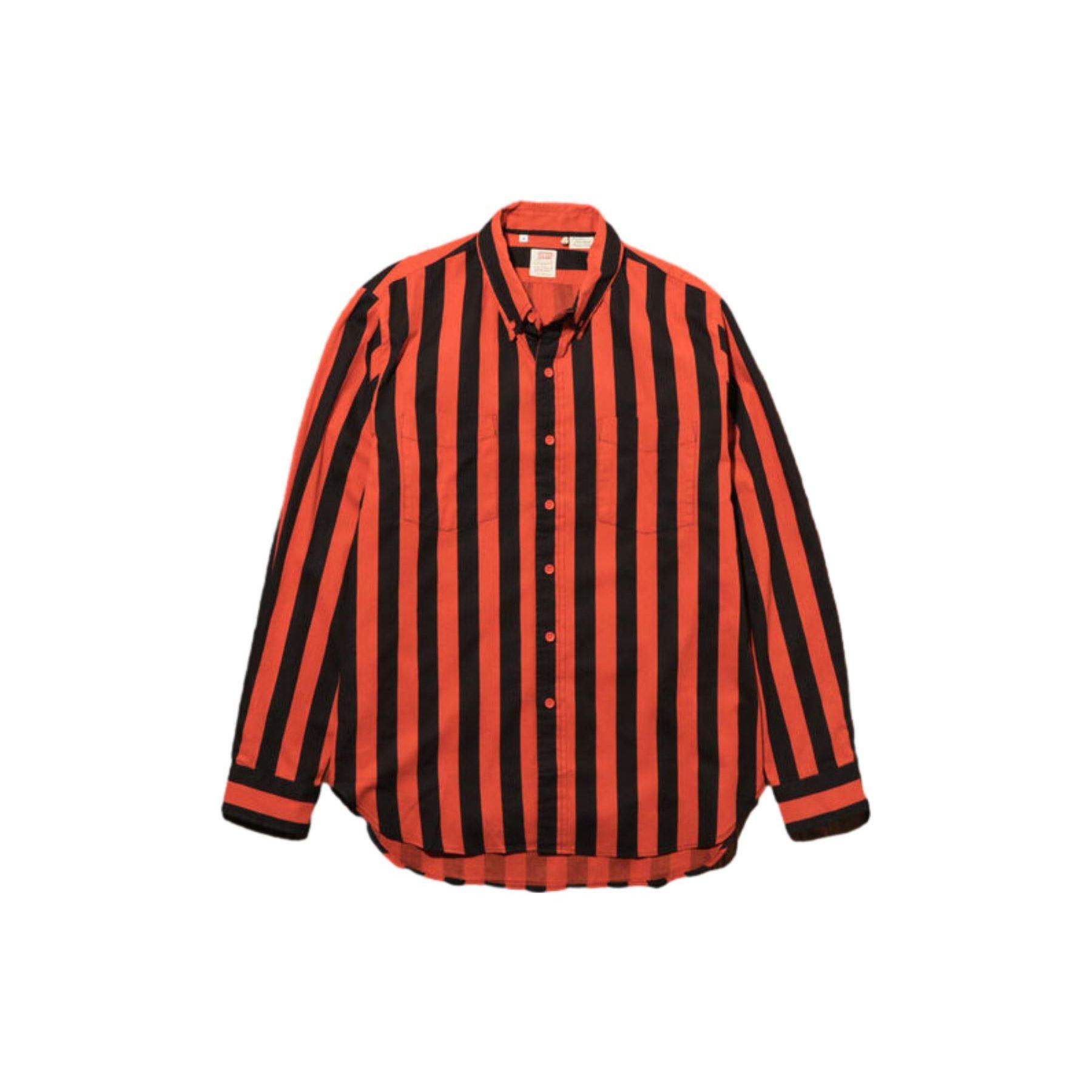 

Levis Винтажная рубашка в полоску с острым воротником на пуговицах с длинным рукавом Мужские рубашки 65950-0009 S