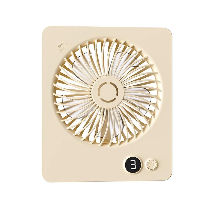 

Foldable Silent Desktop Mini Electric Fan with Strong Wind and Portable Brushless Motor 140*34*165mm