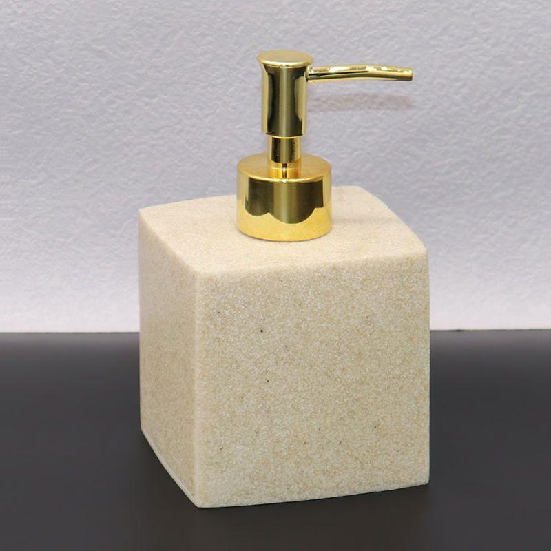 Europäisches Hotel Badezimmer Handdesinfektionsmittel Flasche Shampoo Duschgel Spenderflasche Aufdrückbarer Seifenspender Badezimmerzubehör