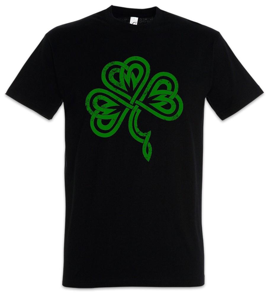Shamrock Irish Knot III Mens T-Shirt Cloverleaf Ireland Ireland Shamrock